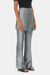 Pantalon flare effet jupe - Gray Quill