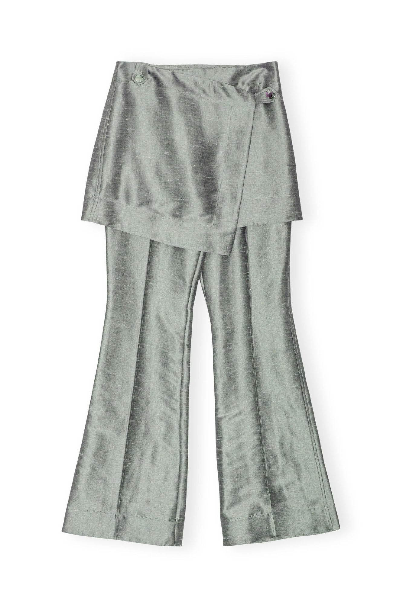 Pantalon flare effet jupe - Gray Quill