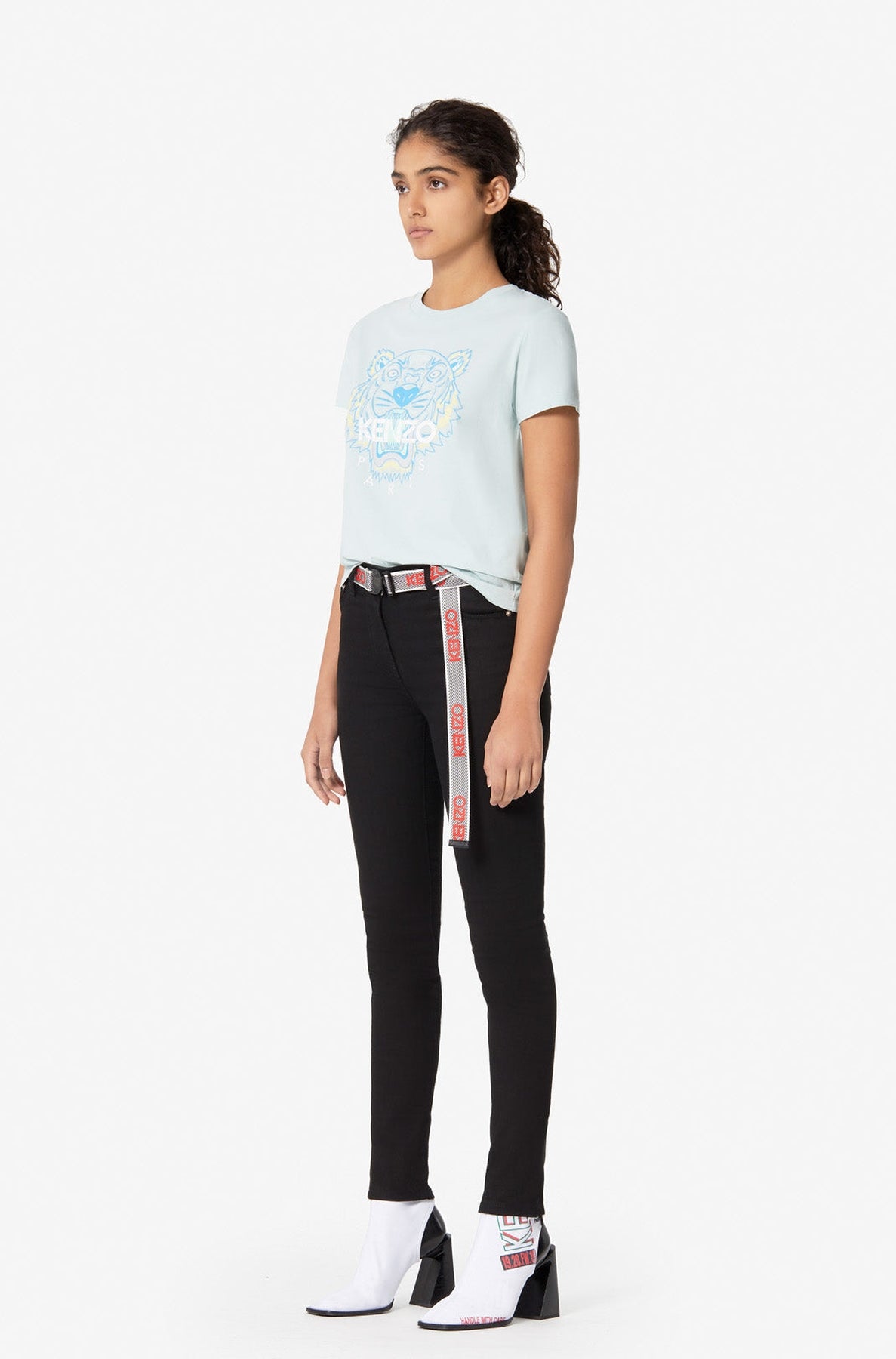Tiger T-shirt - Lime Tea