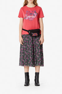 T-shirt Tiger Passion Flower - Coral