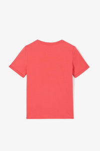 T-shirt Tiger Passion Flower - Coral