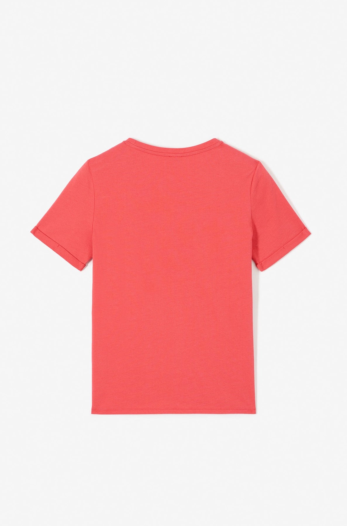 T-shirt Tiger Passion Flower - Coral