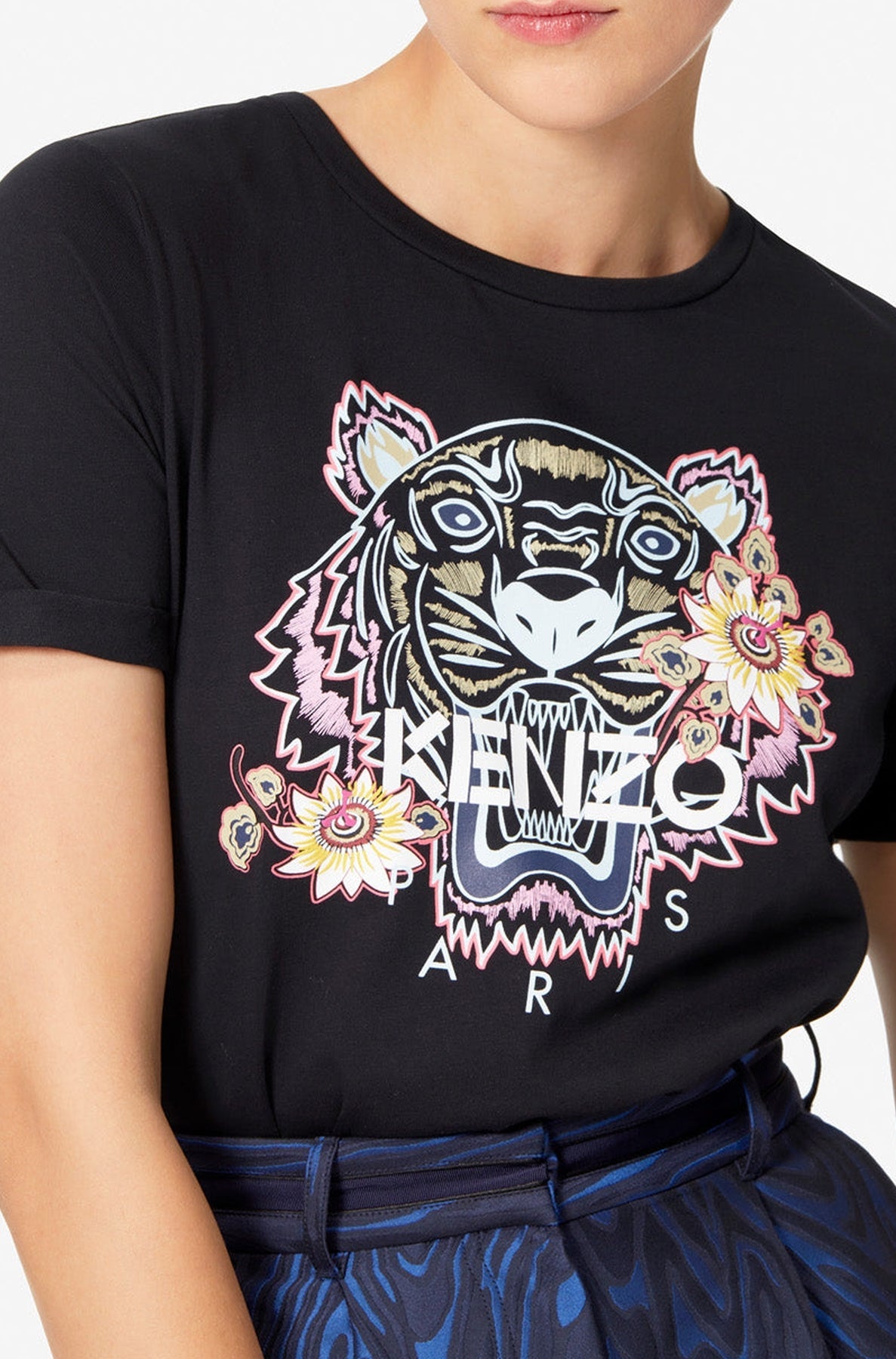 Flower Tiger Tshirt