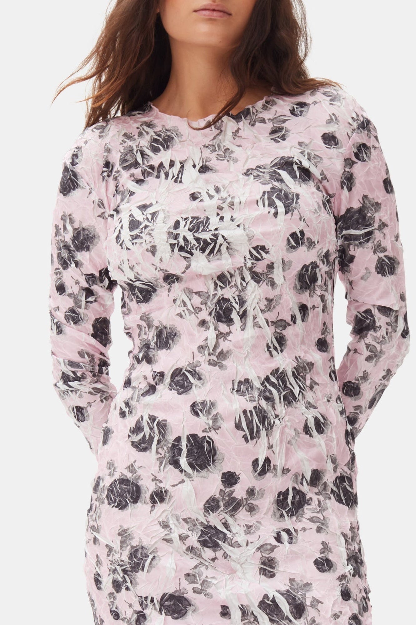 Floral print dress - Corsage