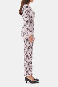 Floral print dress - Corsage