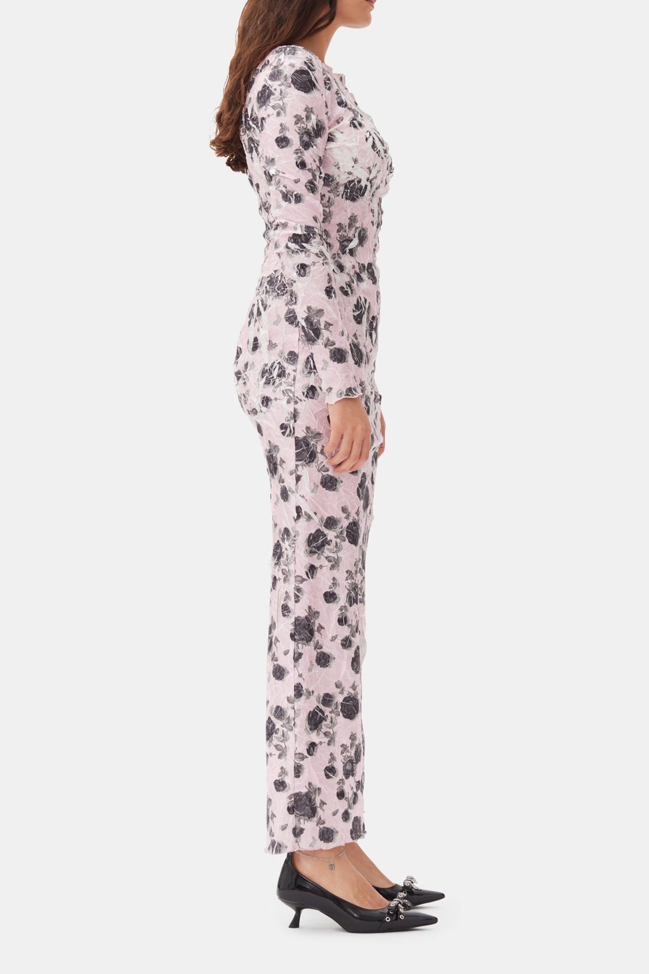 Floral print dress - Corsage