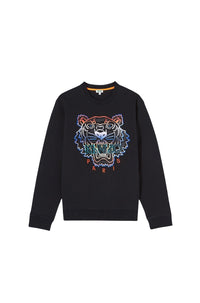 Sweatshirt Tiger dégradé - Black
