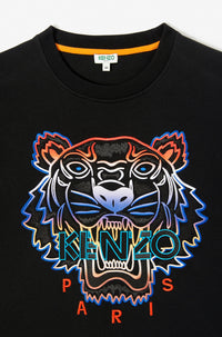 Sweatshirt Tiger dégradé - Black