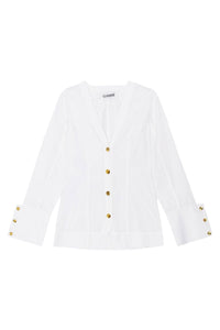 Chemise à détails boutonnés - Bright White