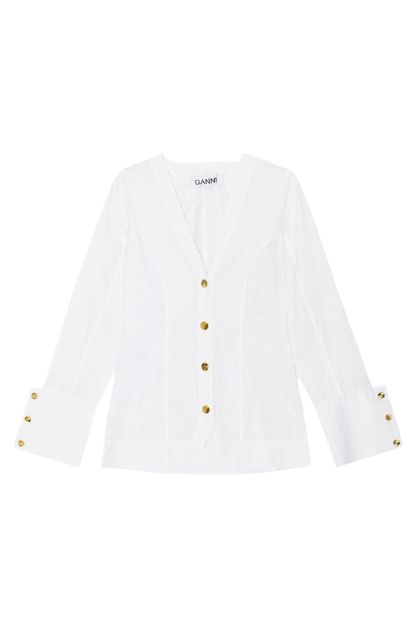 Chemise à détails boutonnés - Bright White