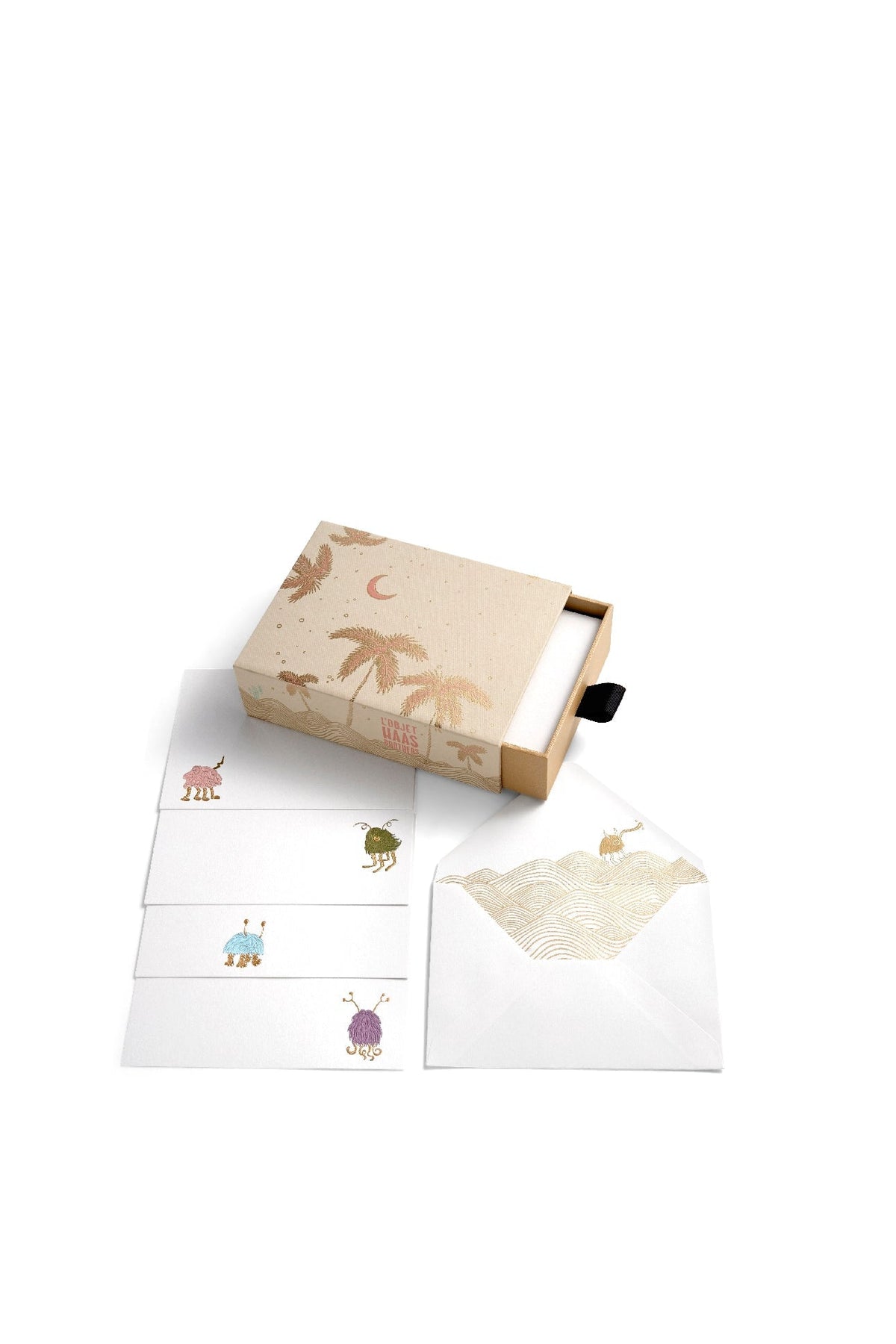 Set de papeterie Haas Jeux - Beige