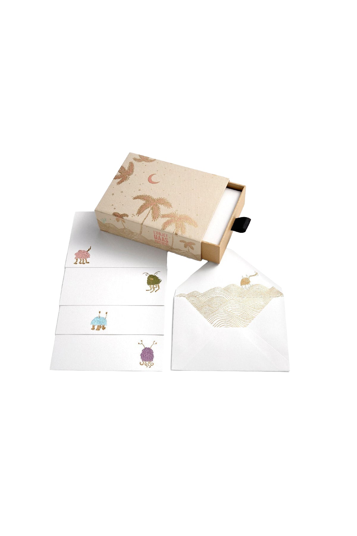 Haas Jeux Stationery Set - Beige
