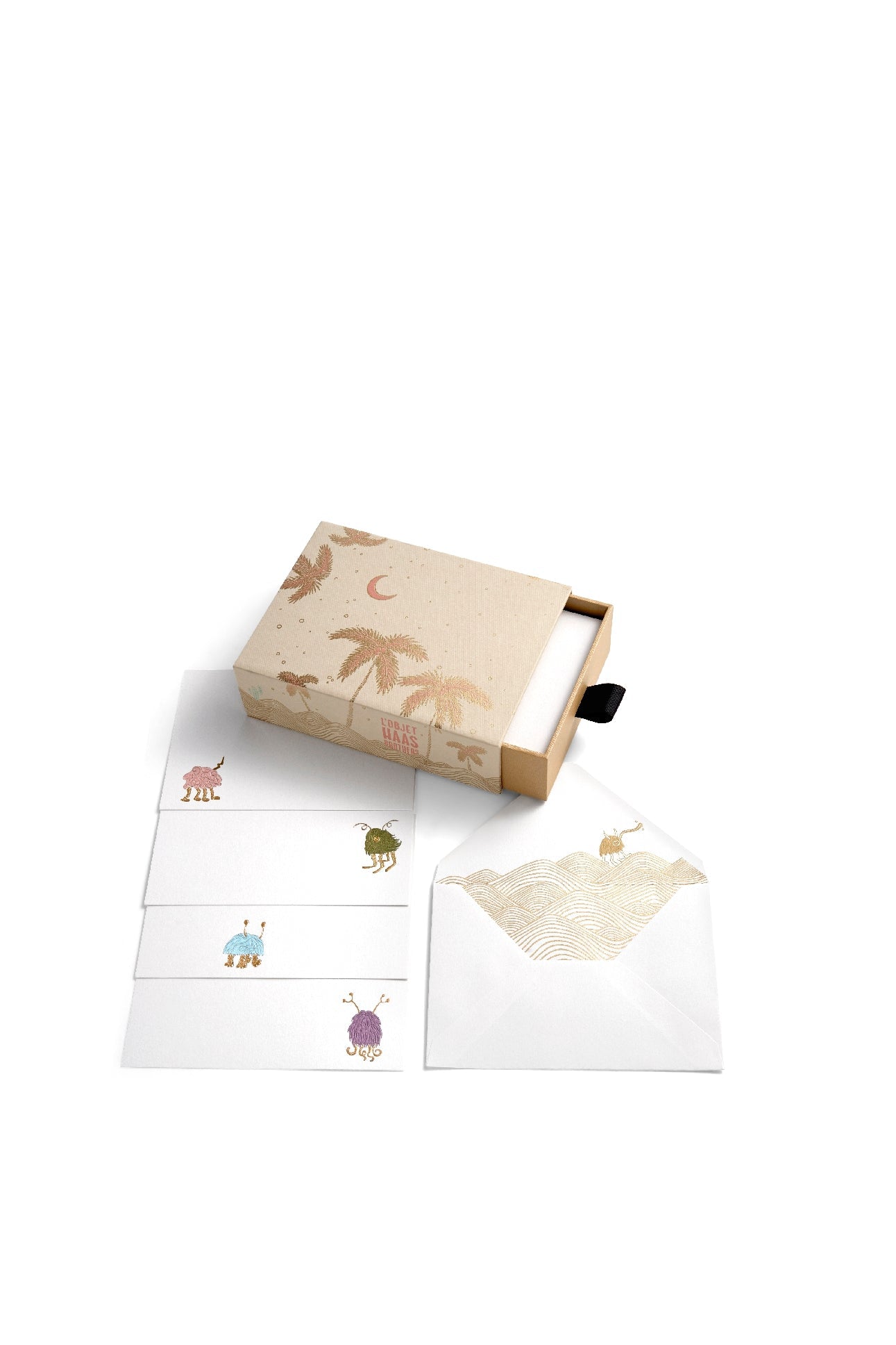 Set de papeterie Haas Jeux - Beige