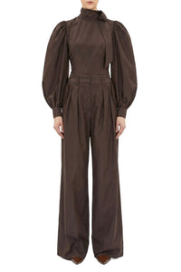 Giorgia Silk Neck Tie Blouse