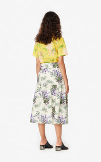 Chemise Sea Lily avec cordon à nouer - Lemon