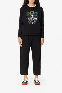 Sweatshirt Wet Tiger - Black