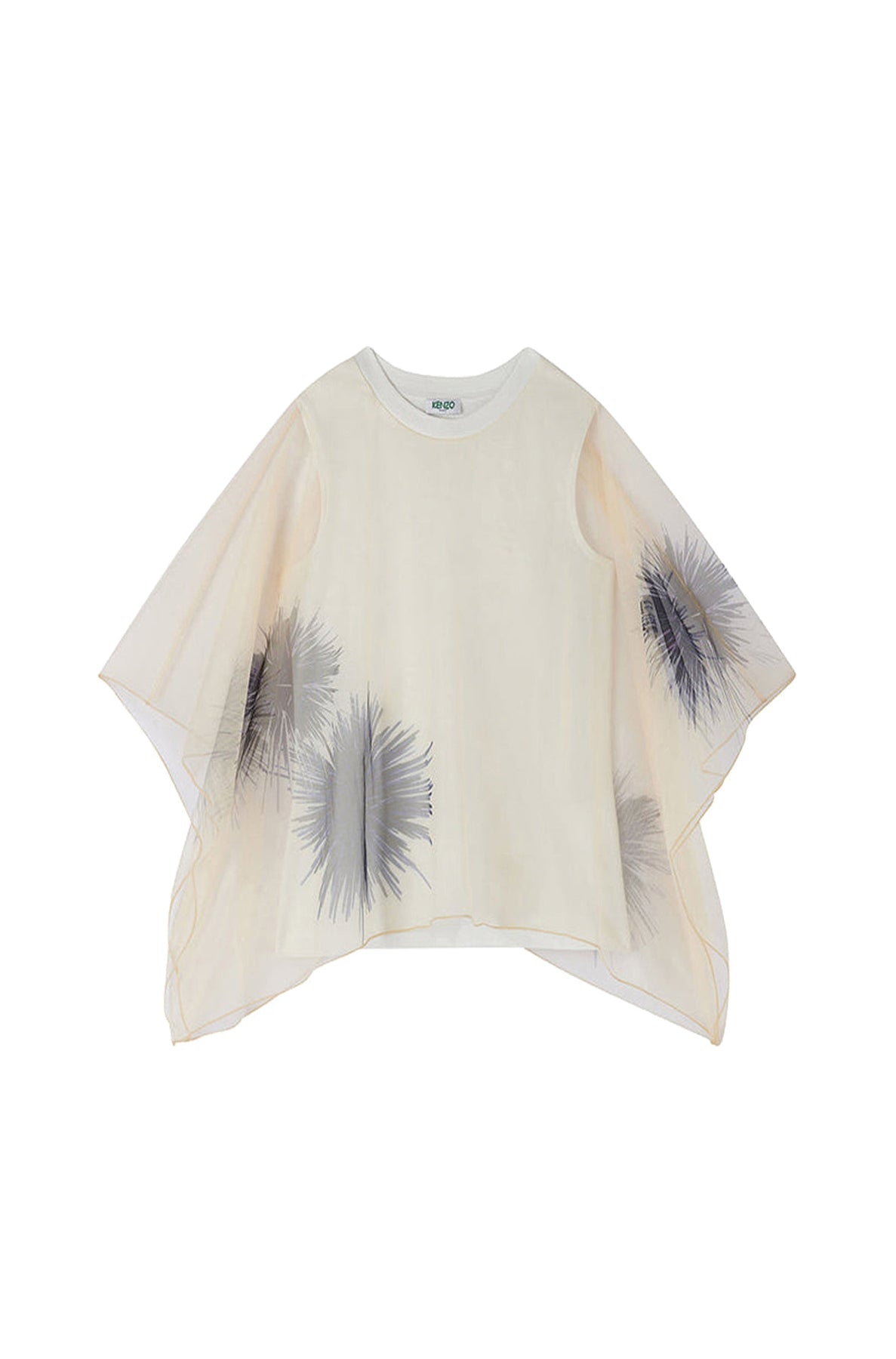 Blouse bimatière Urchins - Off White