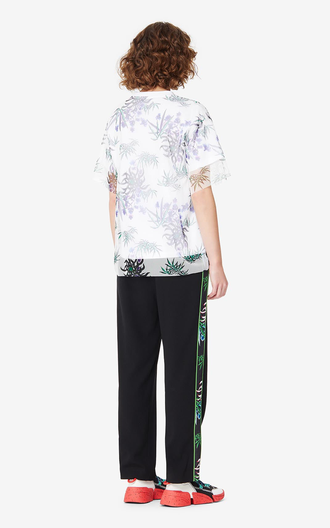 Sea Lily two-colour T-shirt - White