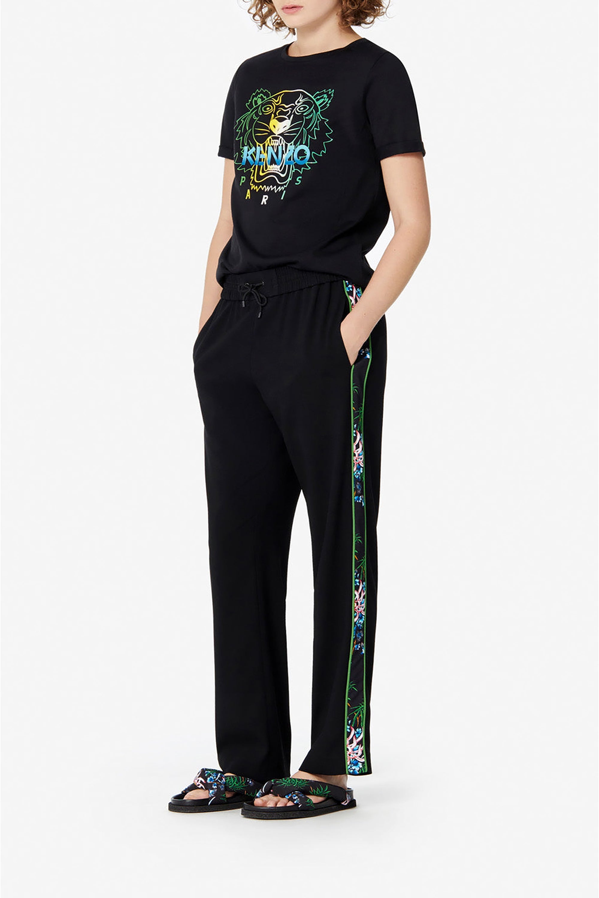 T-shirt Wet Tiger - Black