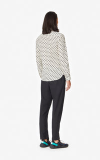 Ikat slim fit shirt - Off White