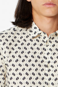 Ikat Mini Aop Slim Shirt