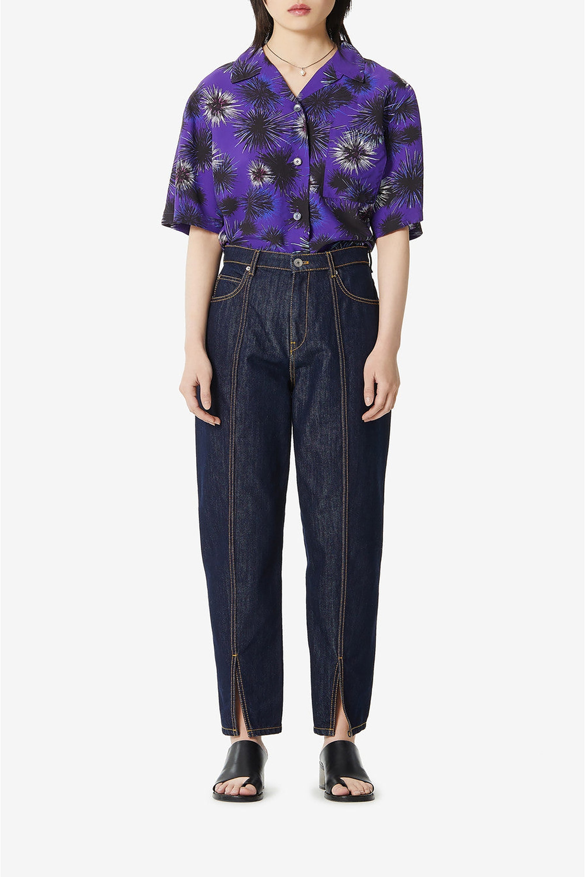Chemise unisexe Urchins - Aubergine