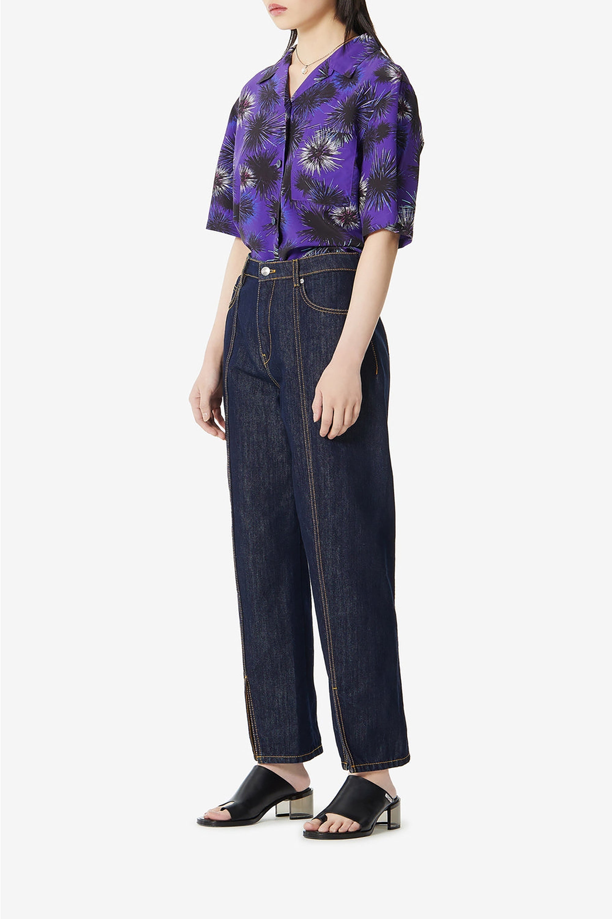 Chemise unisexe Urchins - Aubergine