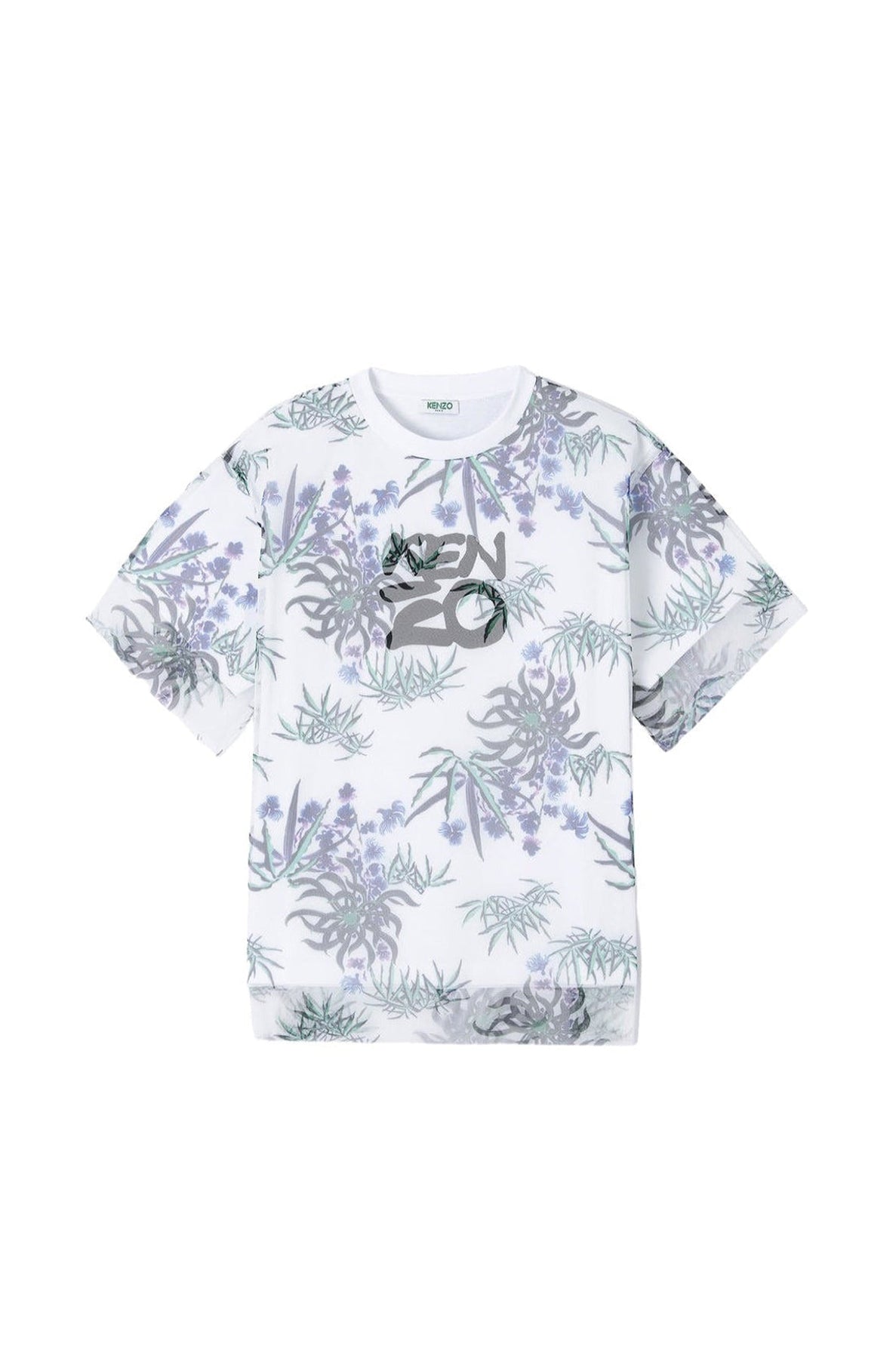 Sea Lily two-colour T-shirt - White