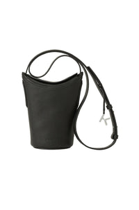 Petit sac à dos en cuir - Black