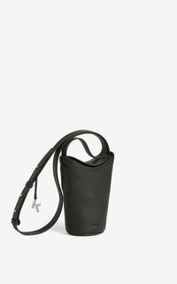Petit sac à dos en cuir - Black