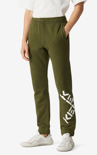 Kenzo Sport Big X Jogging Pants - Dark Khaki