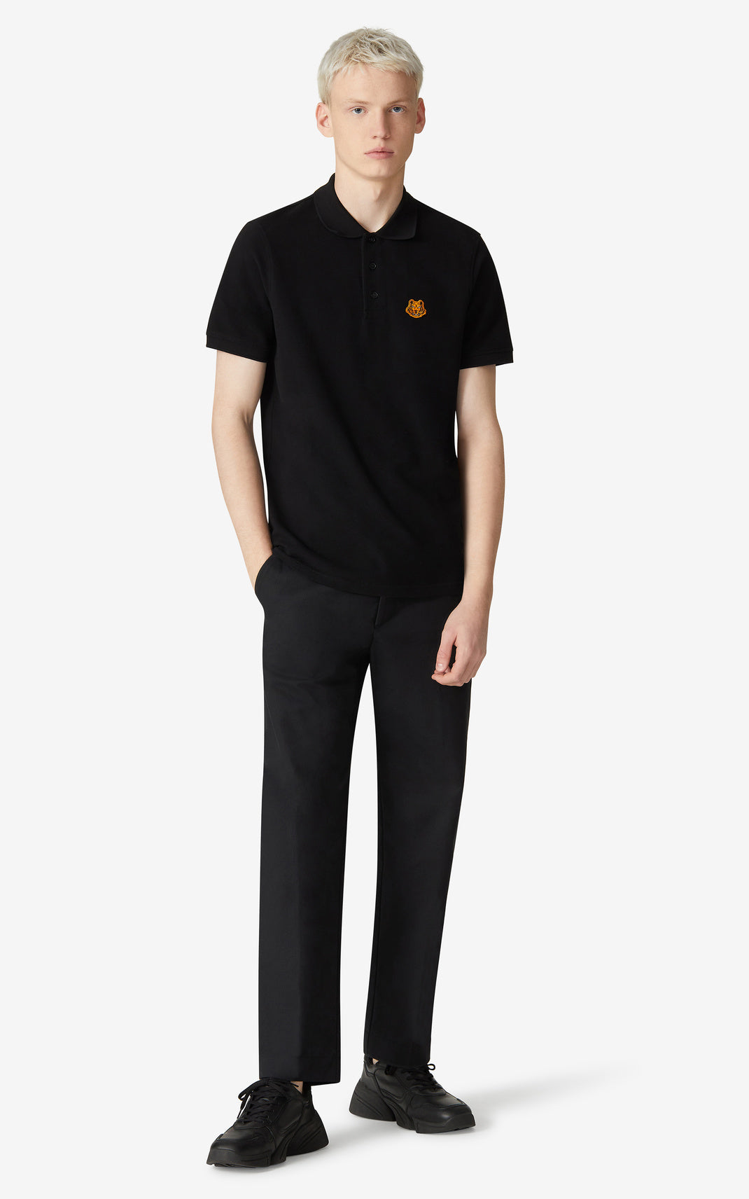Polo Tiger Crest - Black