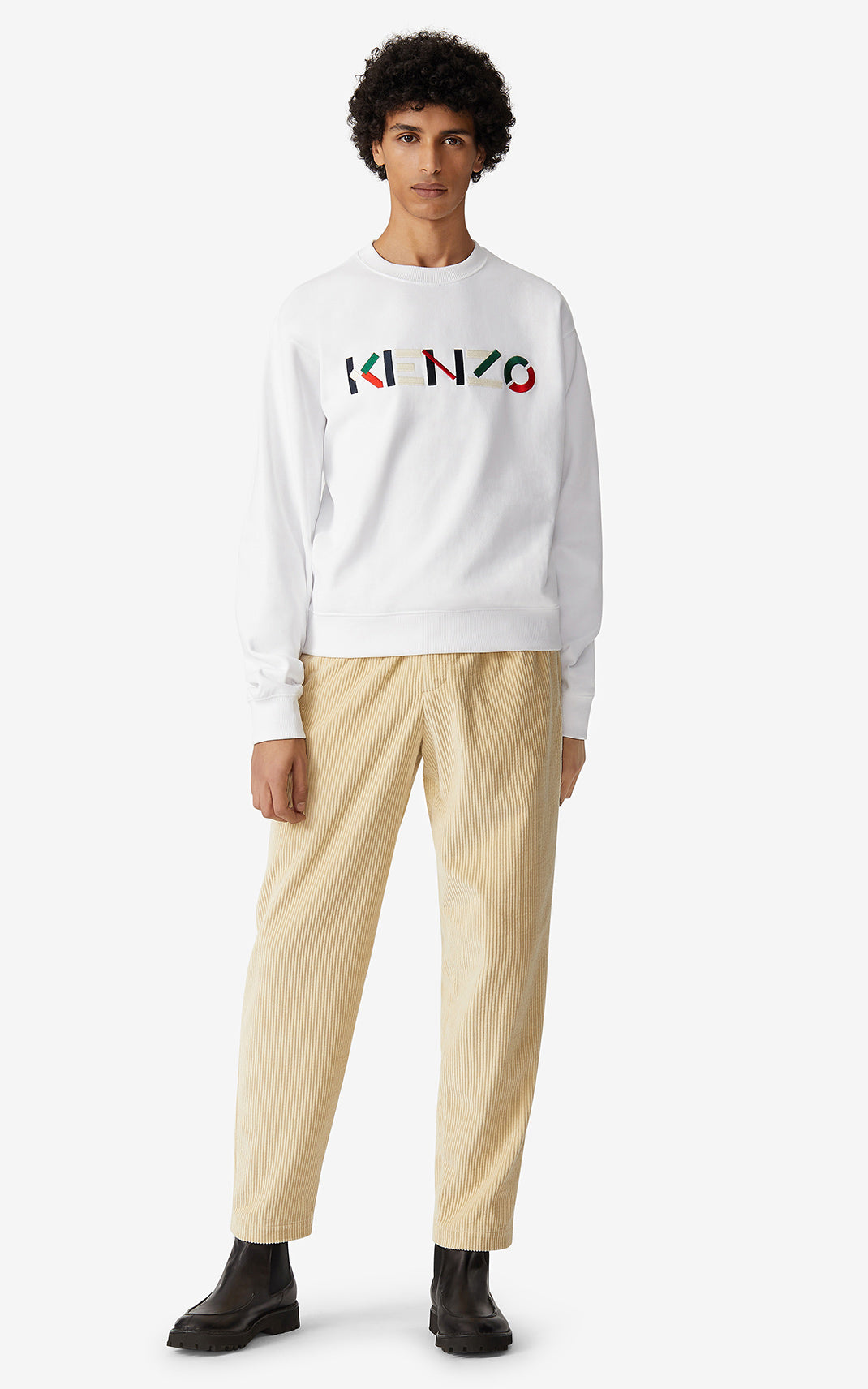 Kenzo Logo Sweatshirt Multico