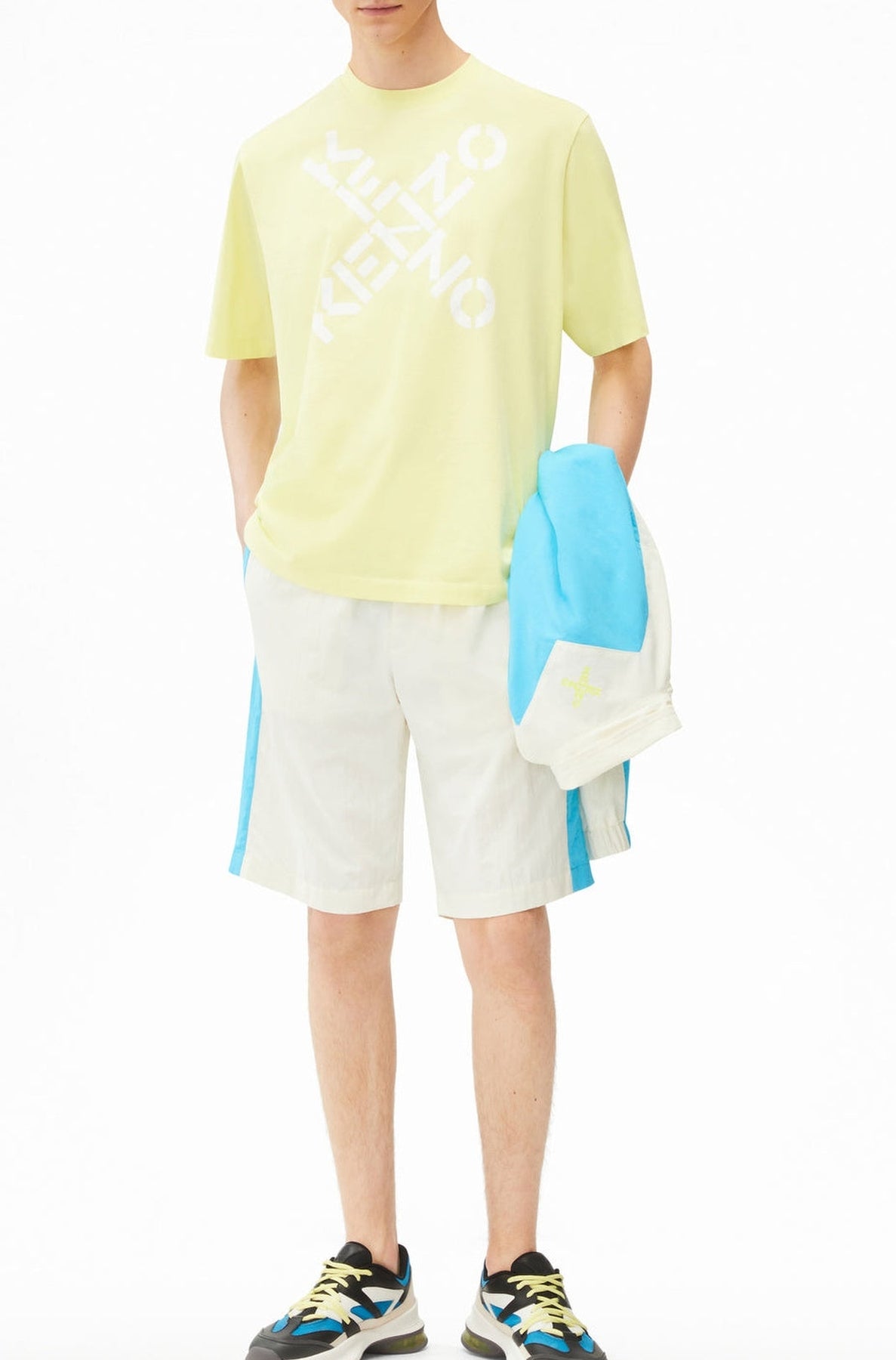 T-shirt Kenzo Sport Big X - Vanilla