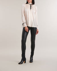 Blouse Fabienne à manches longues - Moon White