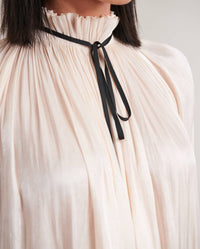 Blouse Fabienne à manches longues - Moon White