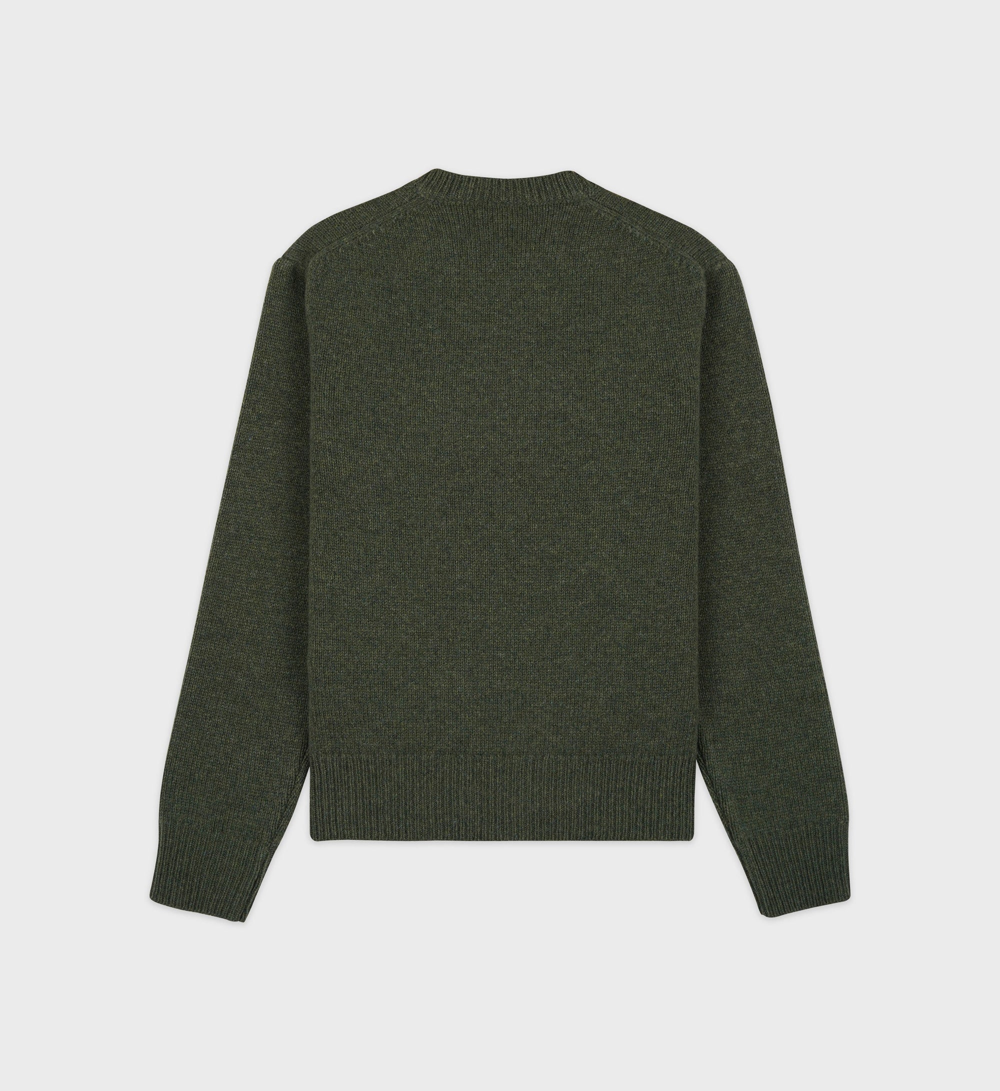 Sweatshirt SRC avec logo en laine - Kaki