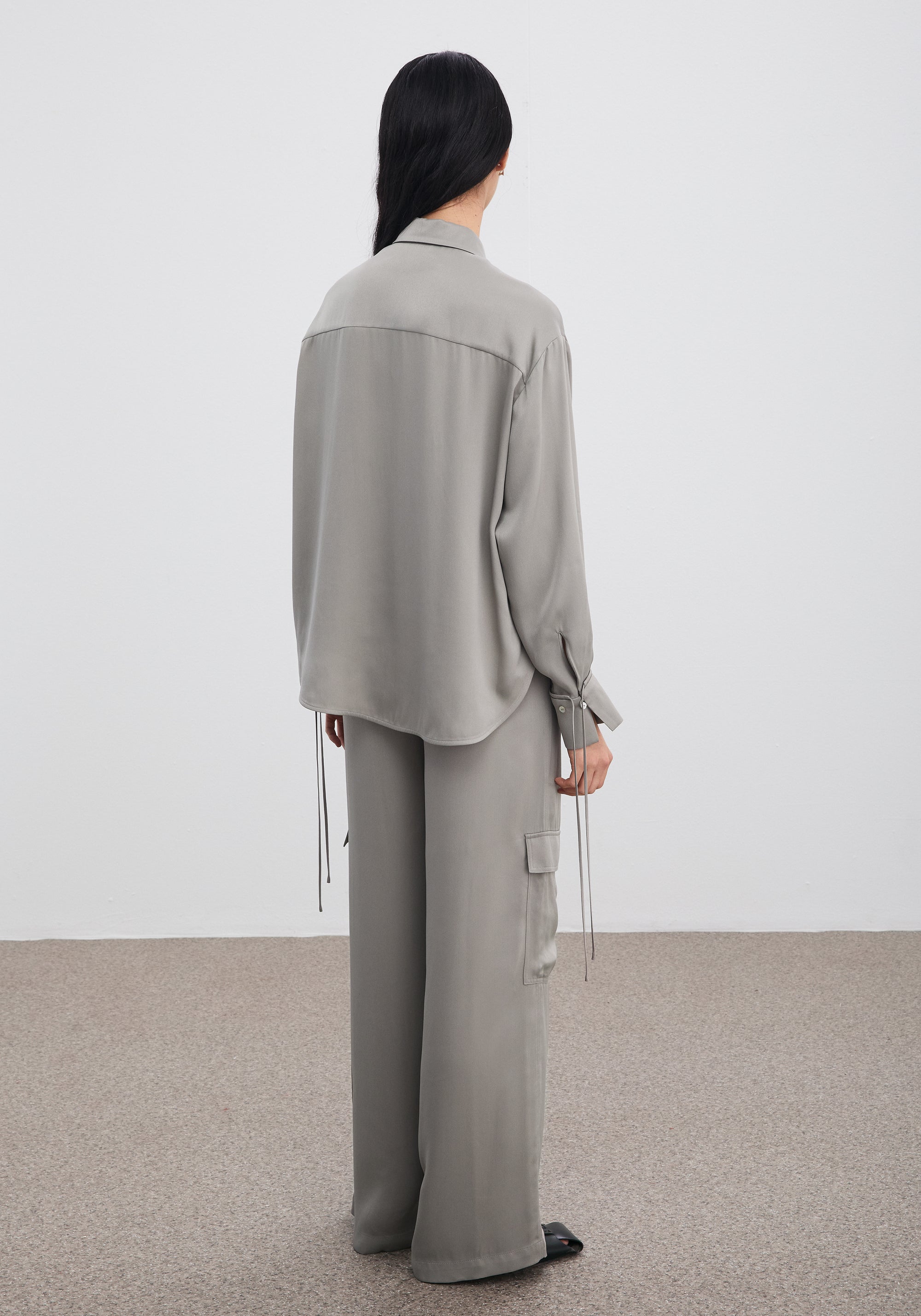 Chemise Fallow oversize - Dove