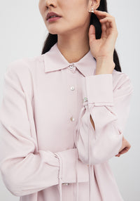 Chemise Fallow oversize - Rose