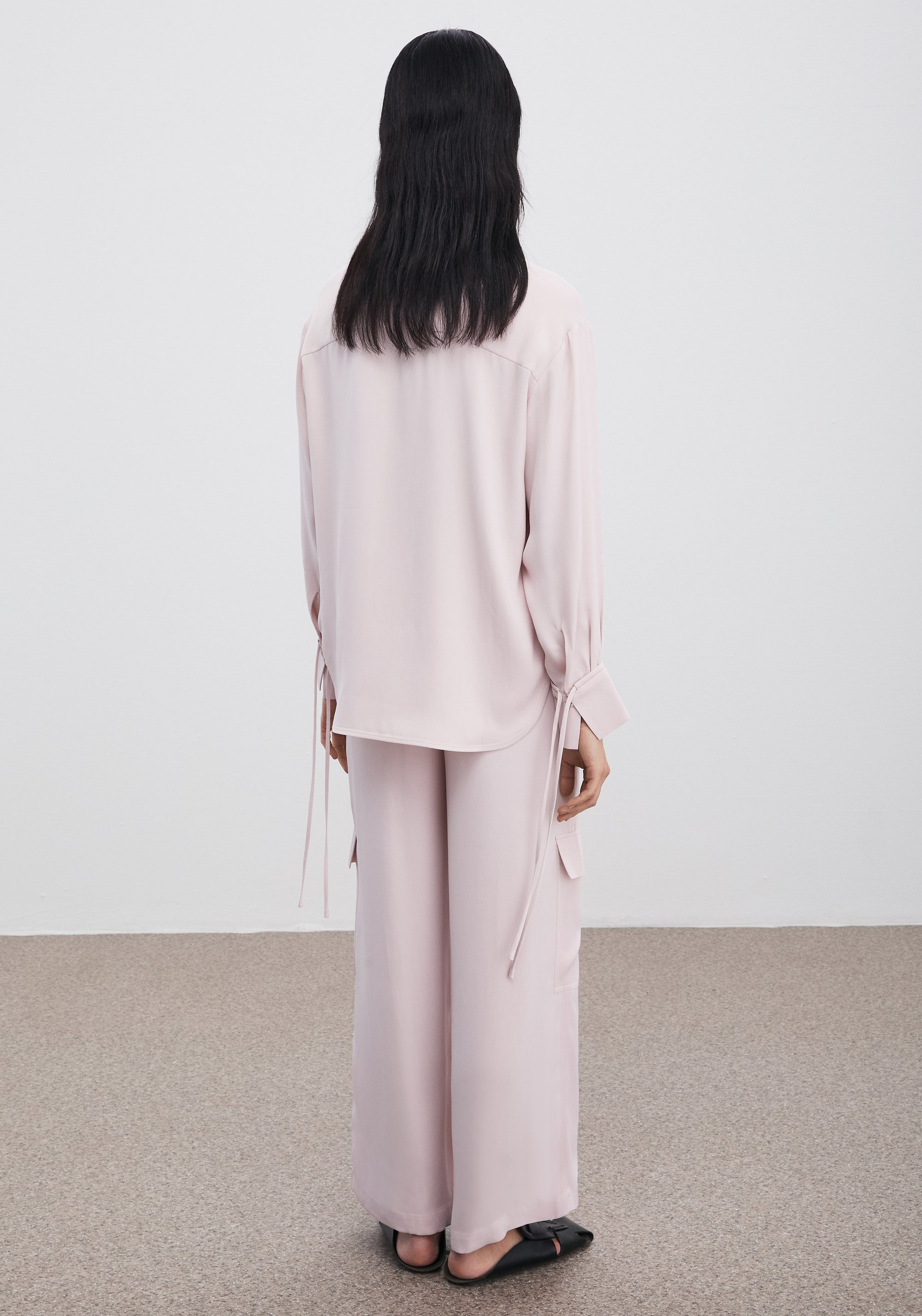 Chemise Fallow oversize - Rose