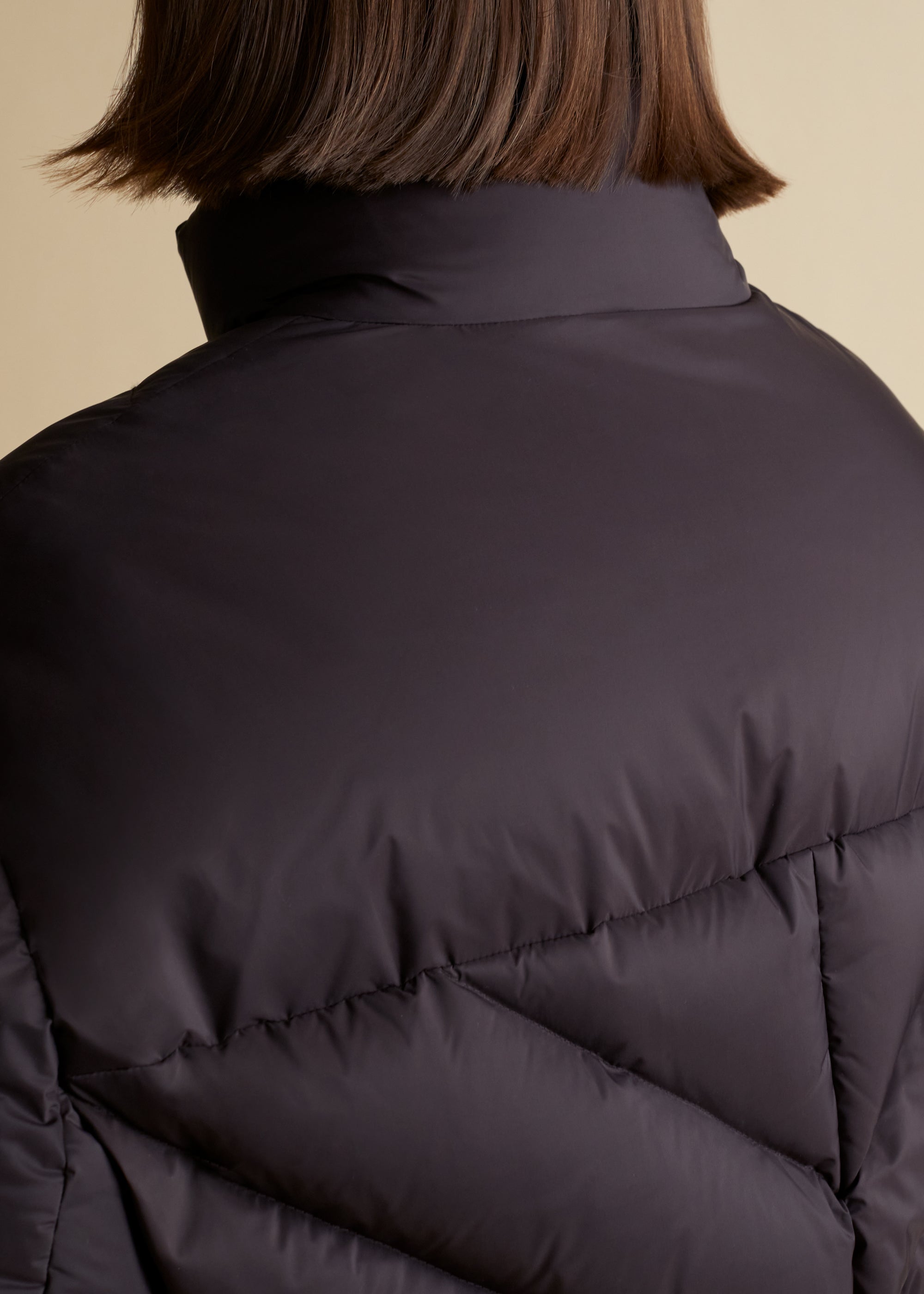 Farine puffer jacket - Dark Brown