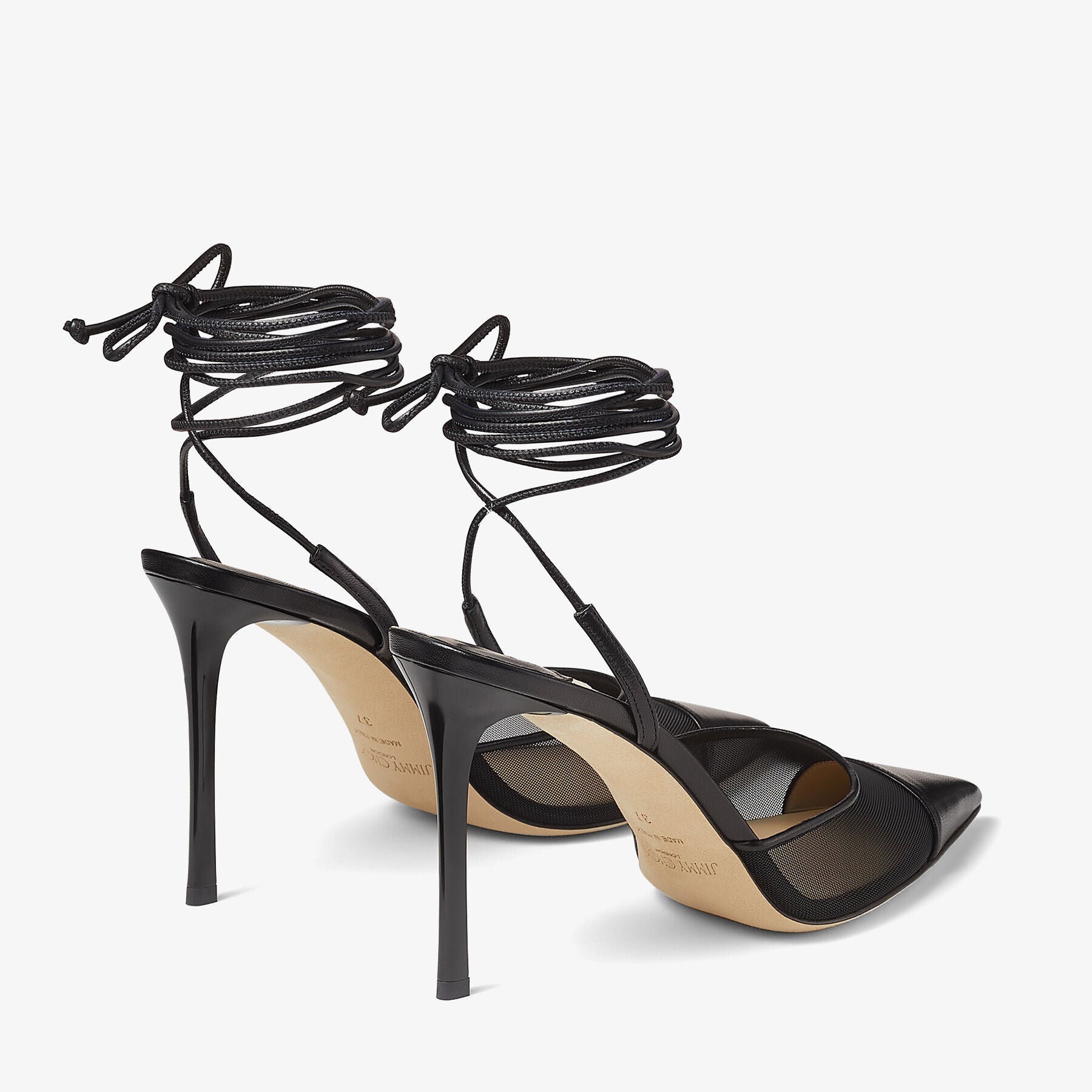 Farley 95 pumps in leather - Black