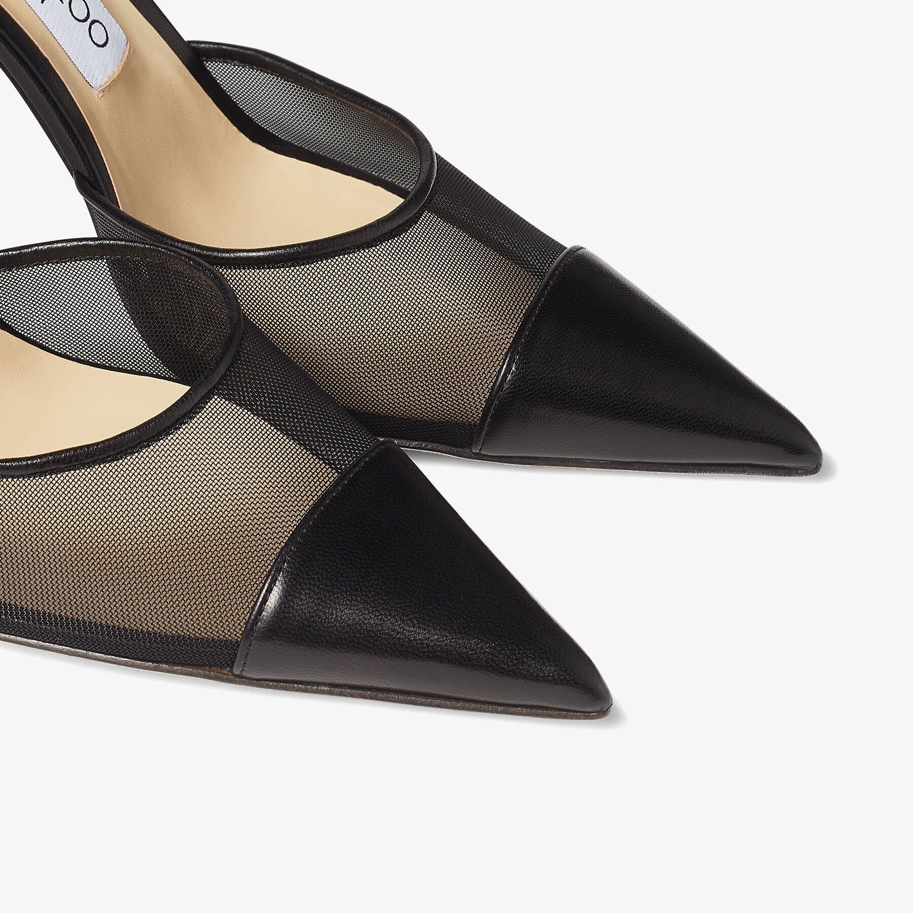 Farley 95 pumps in leather - Black