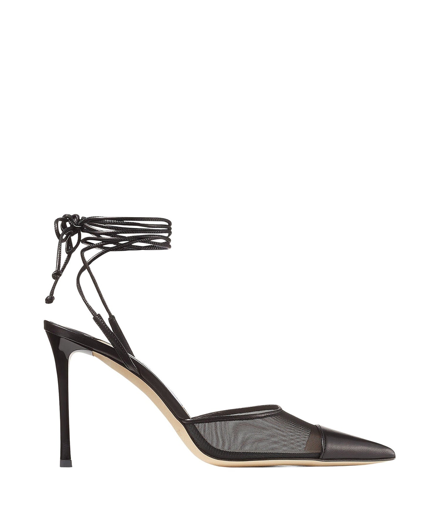 Farley 95 pumps in leather - Black