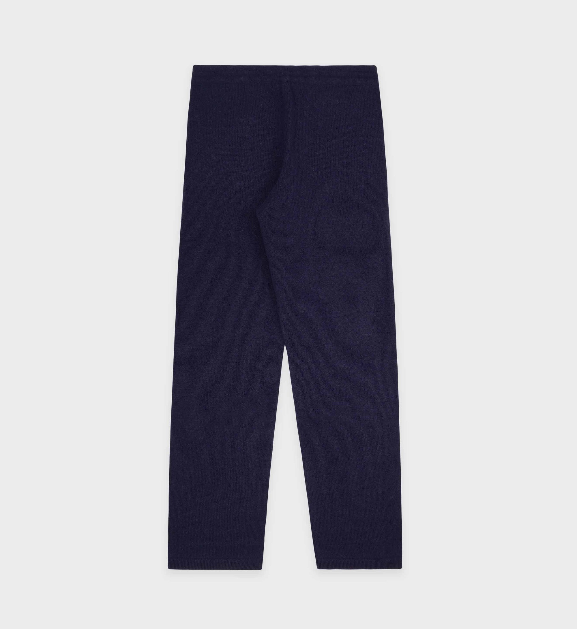 Pantalon avec logo en cachemire - Navy