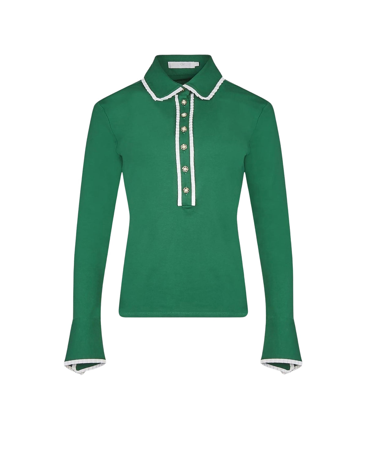 Chemise Faustine à col Peter pan - Mint