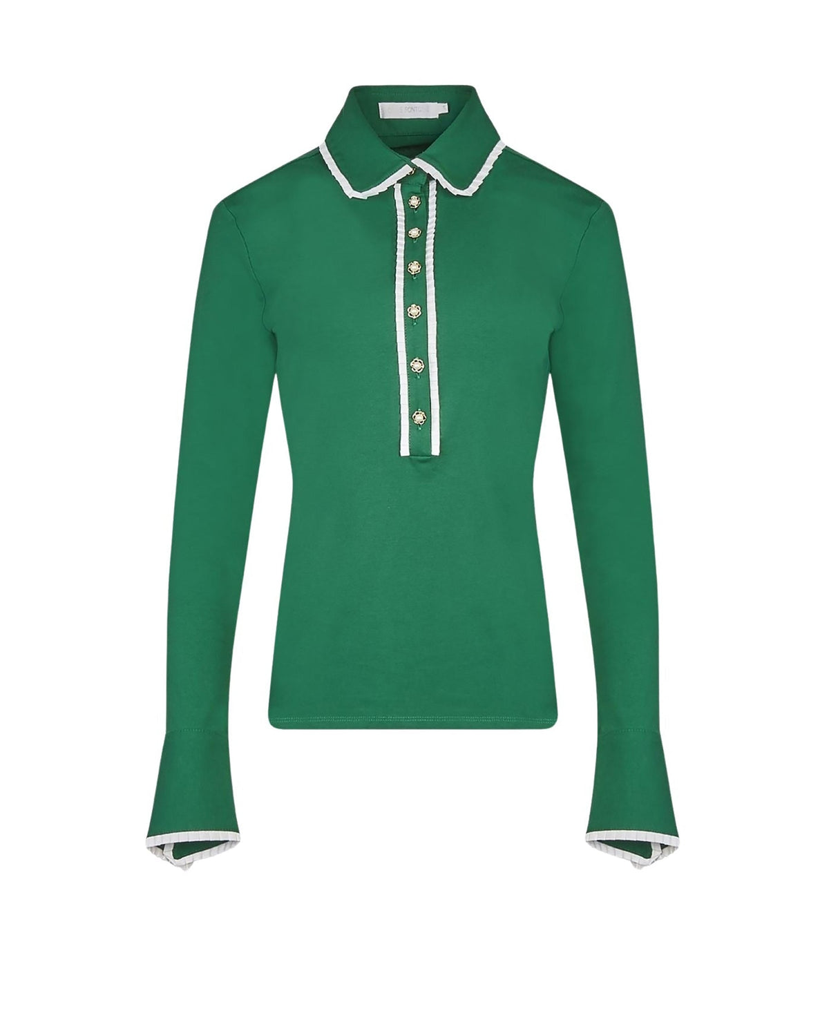 Chemise Faustine à col Peter pan - Mint