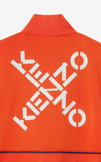 Veste de survêtement zippé Kenzo Sport - Dark orange