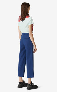 Pantalon croppé woman - Ink