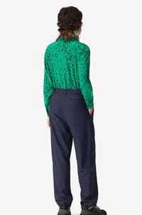 Pantalon droit élastique - Navy Blue
